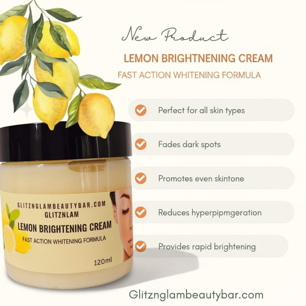 Lemon Fast glow face cream