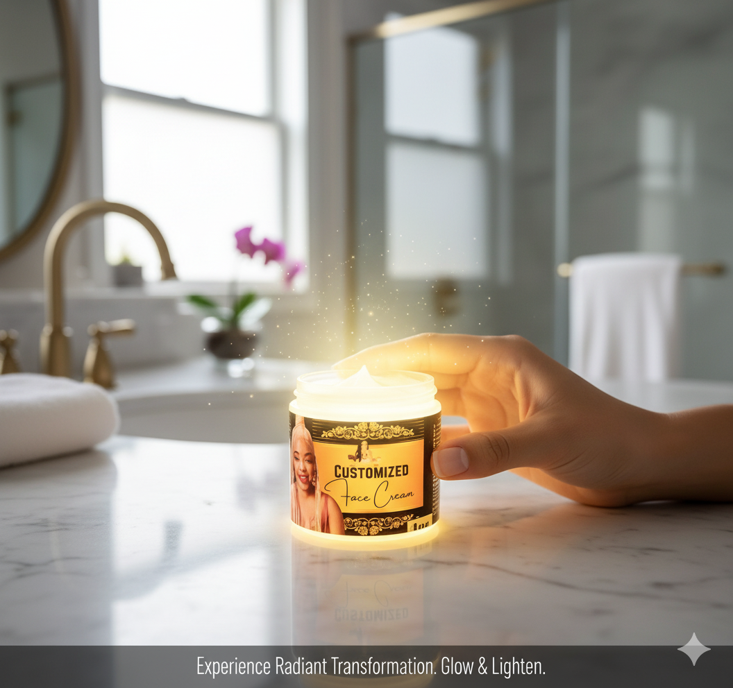 Customized face cream