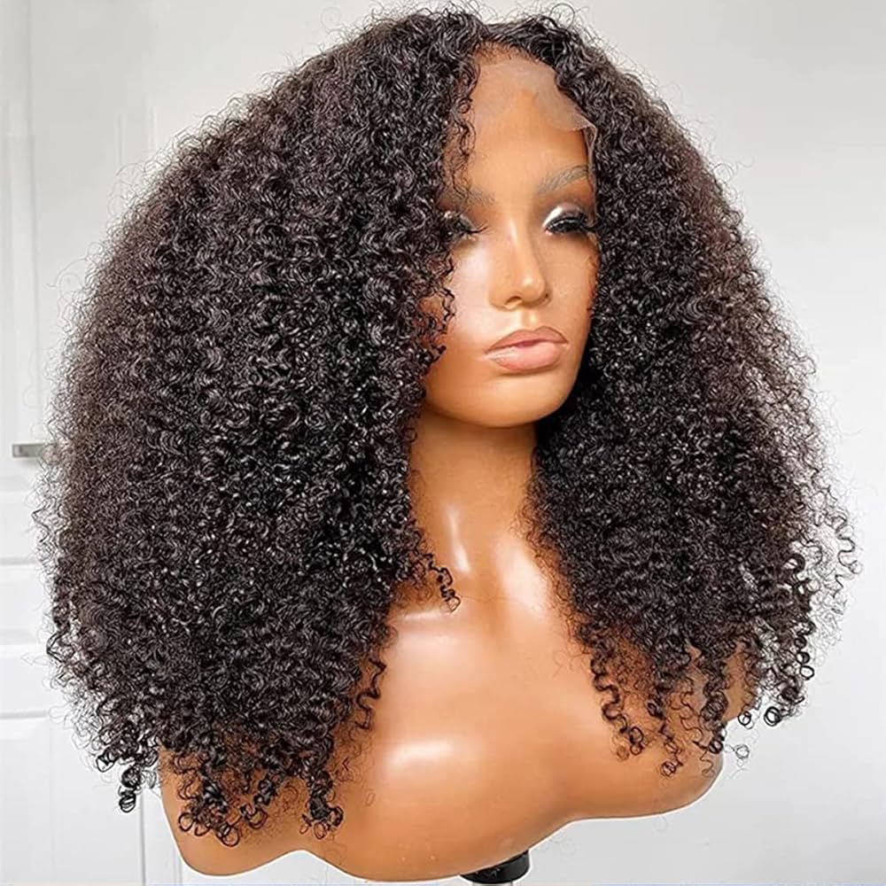 24 inches 12 grade 250 density kinky curl 6× 5