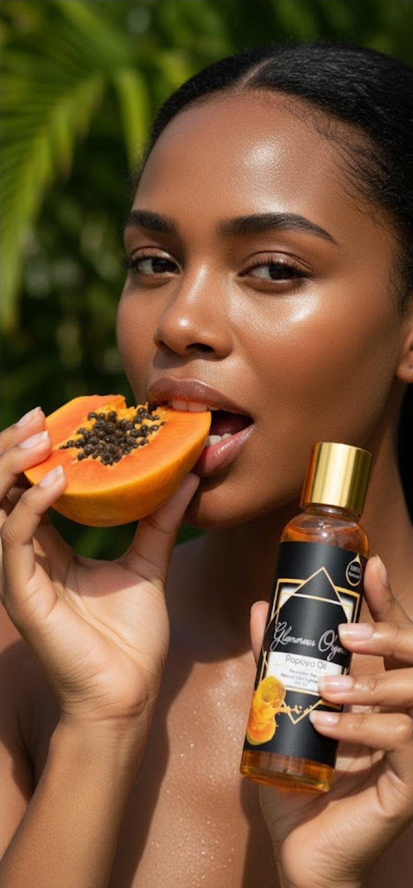 Papaya body oil