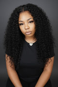 Burmese curl glueless 250% density wig