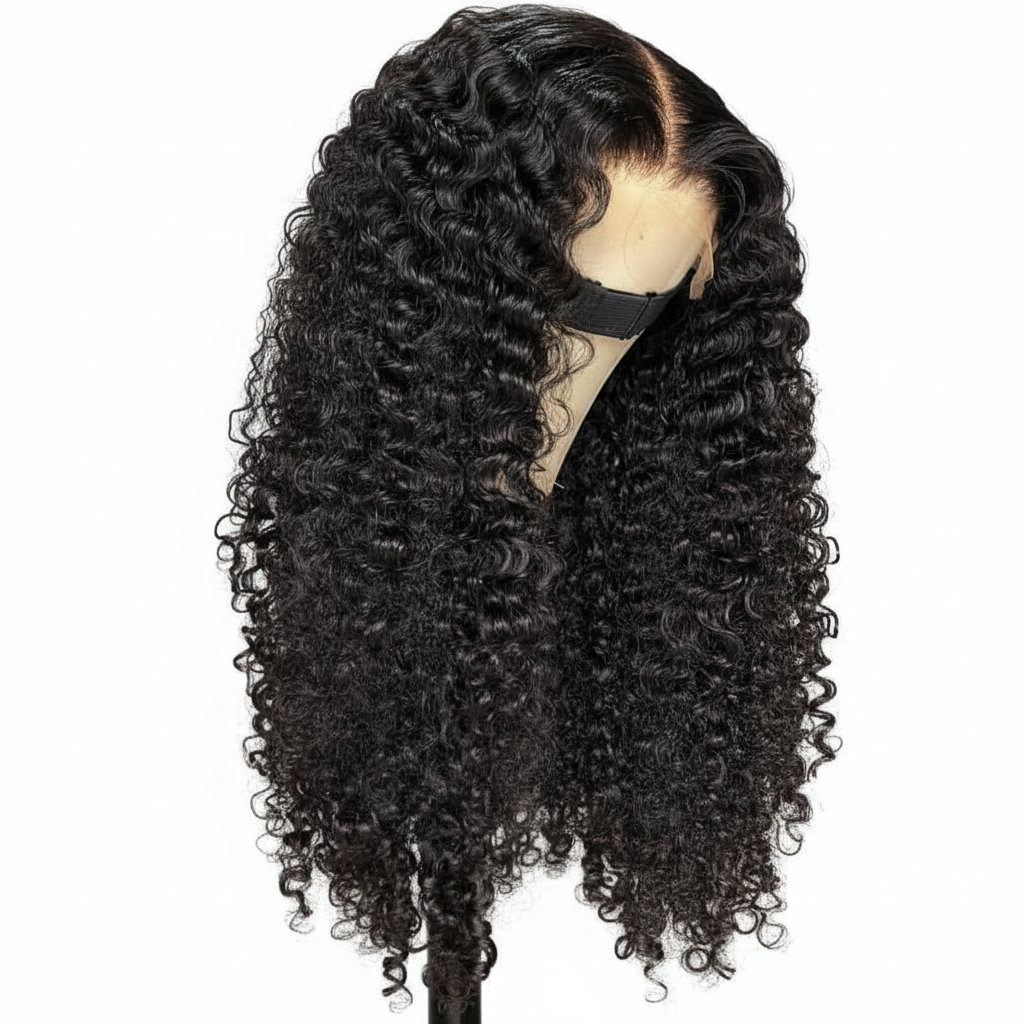 13x4 Glueless Lace Front Wig | 250% Density | Luxurious Burmese Curl | 12A Virgin hair