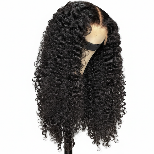 5×5 Glueless Lace Front Wig | 250% Density | Luxurious Burmese Curl | 12A Virgin hair