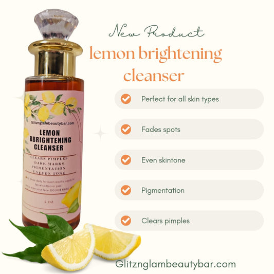 Lemon brighting cleanser