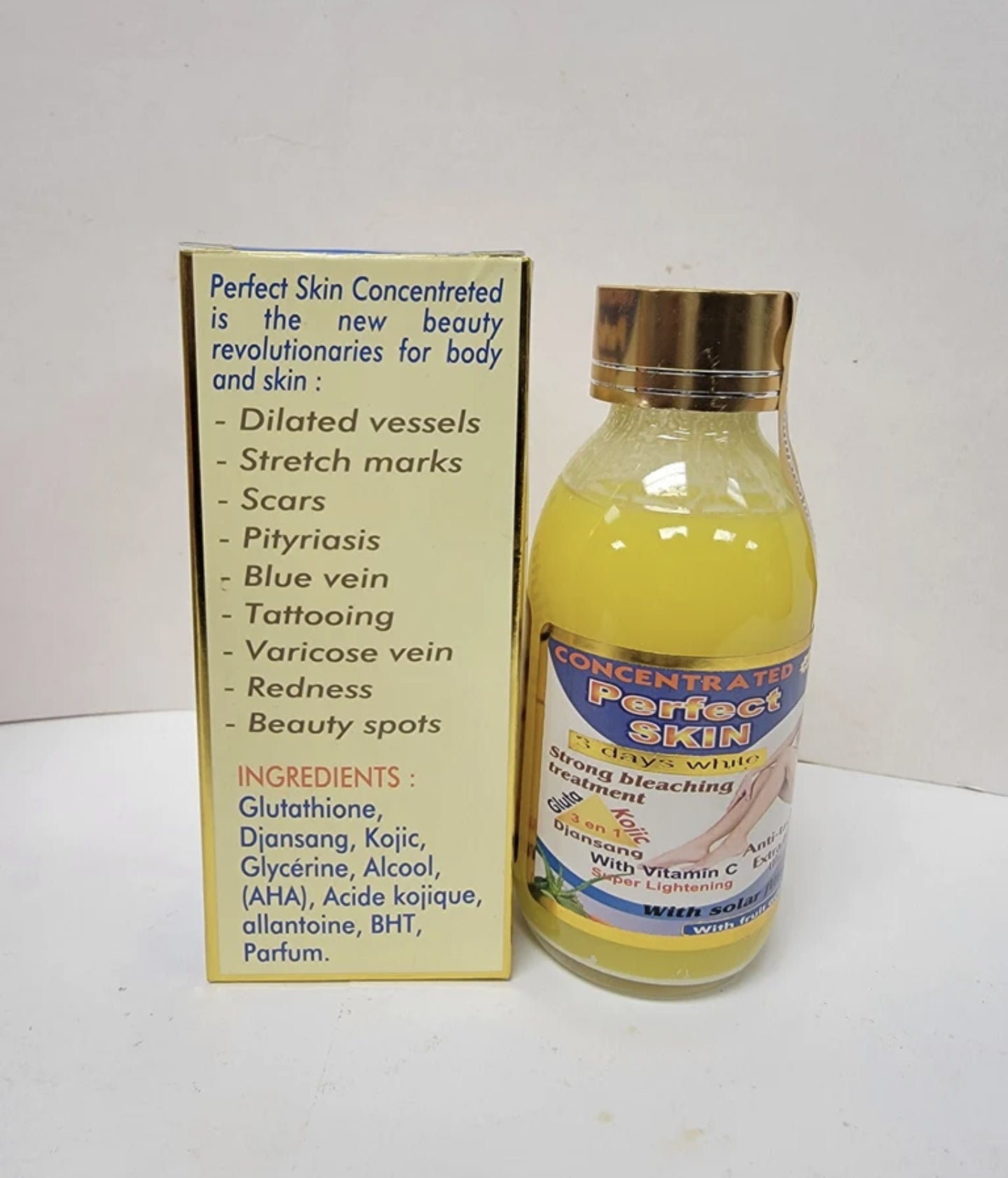 PERFECT SKIN 3 DAYS WHITE OIL STRONG BLEACHING TREATMEN