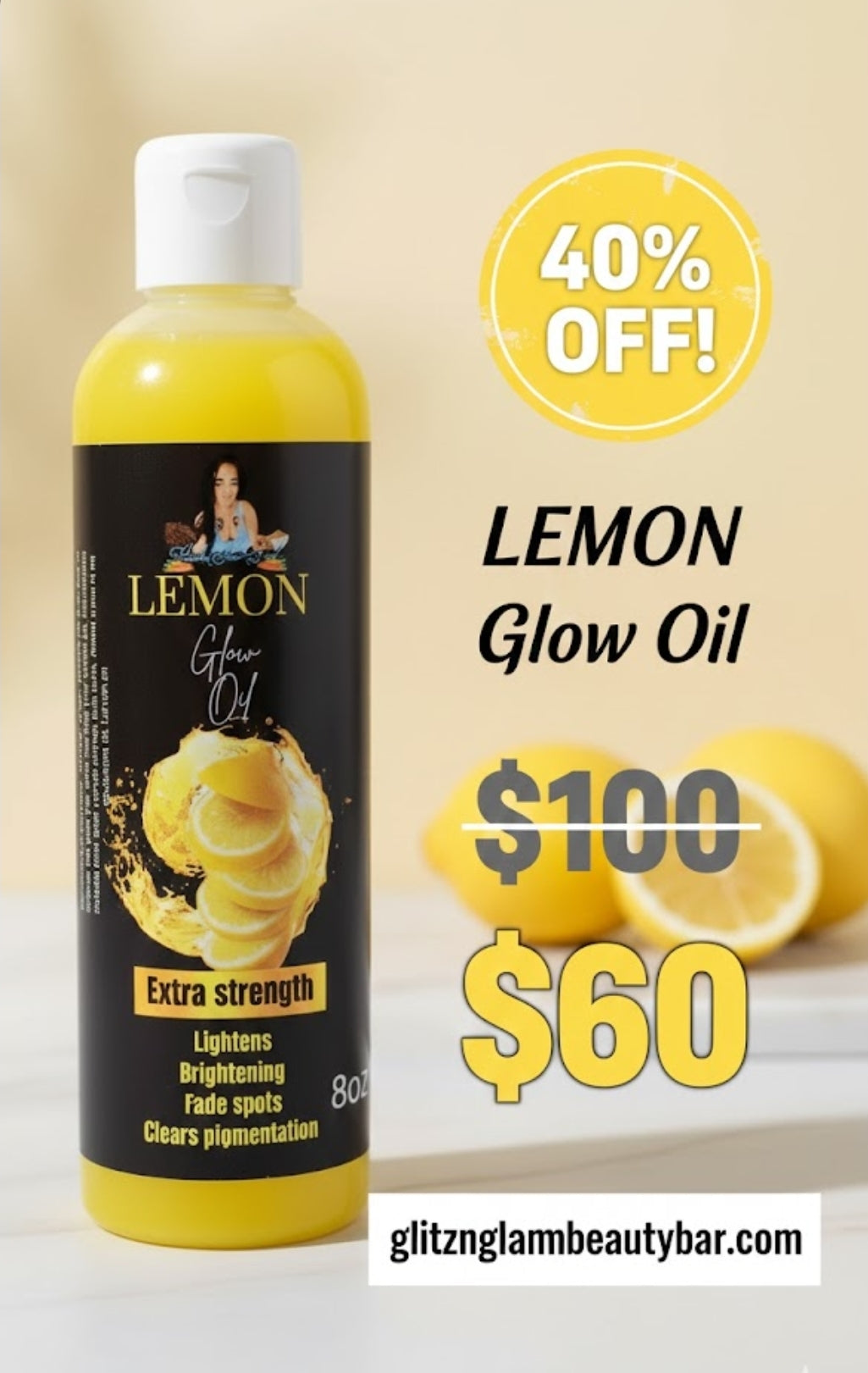 Lemon glow oil
