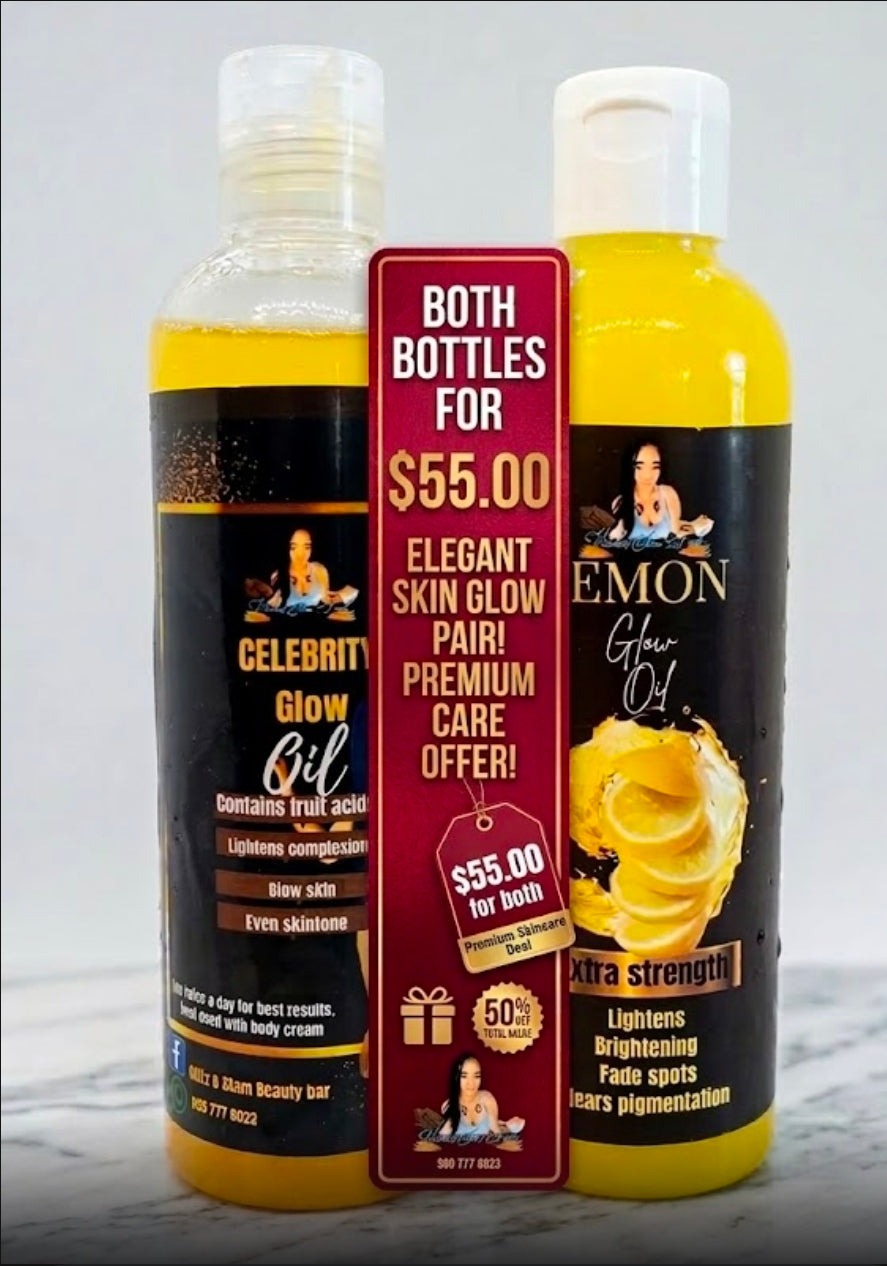 Brightening oil combo deal